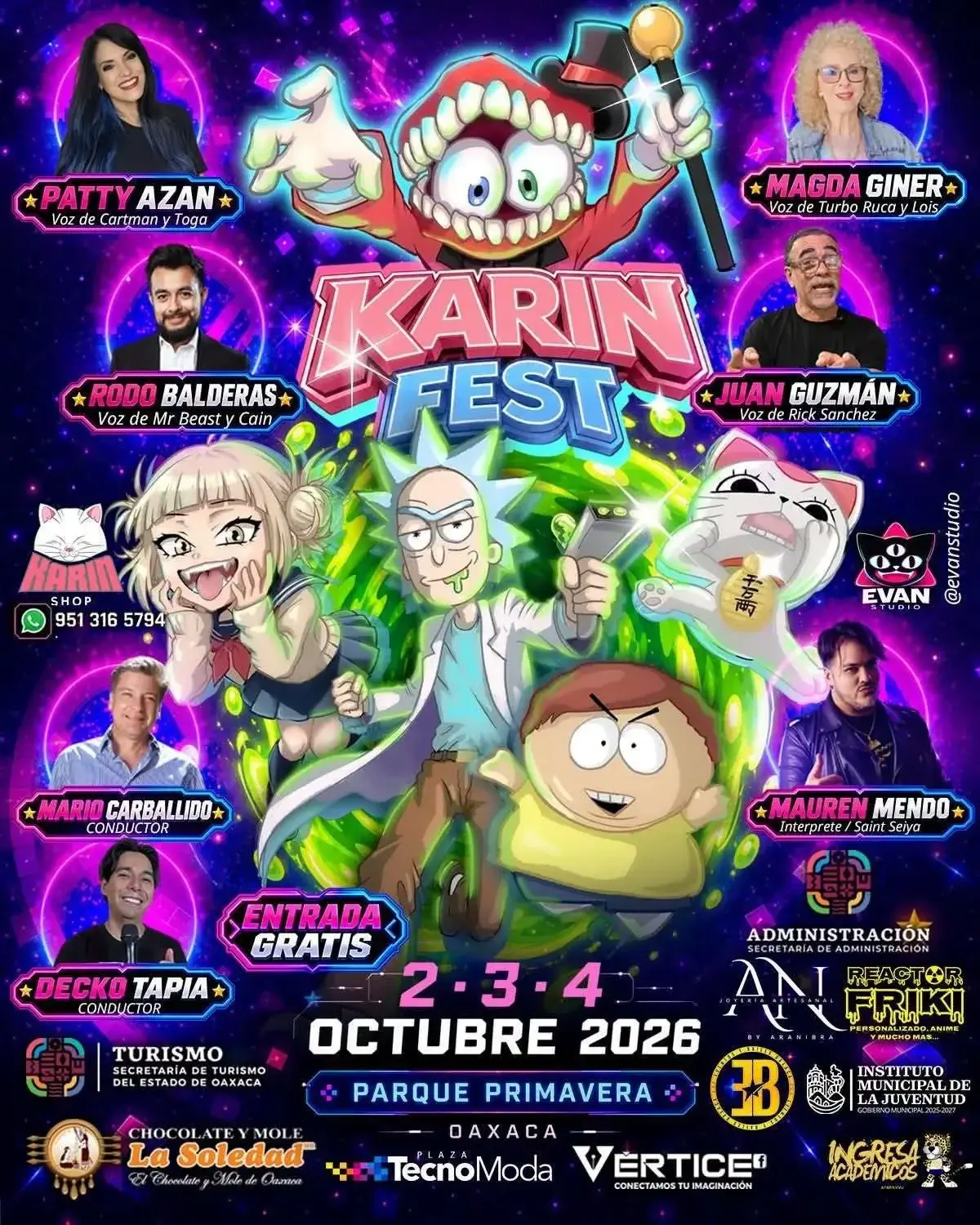 Flyer del evento: Karin Fest