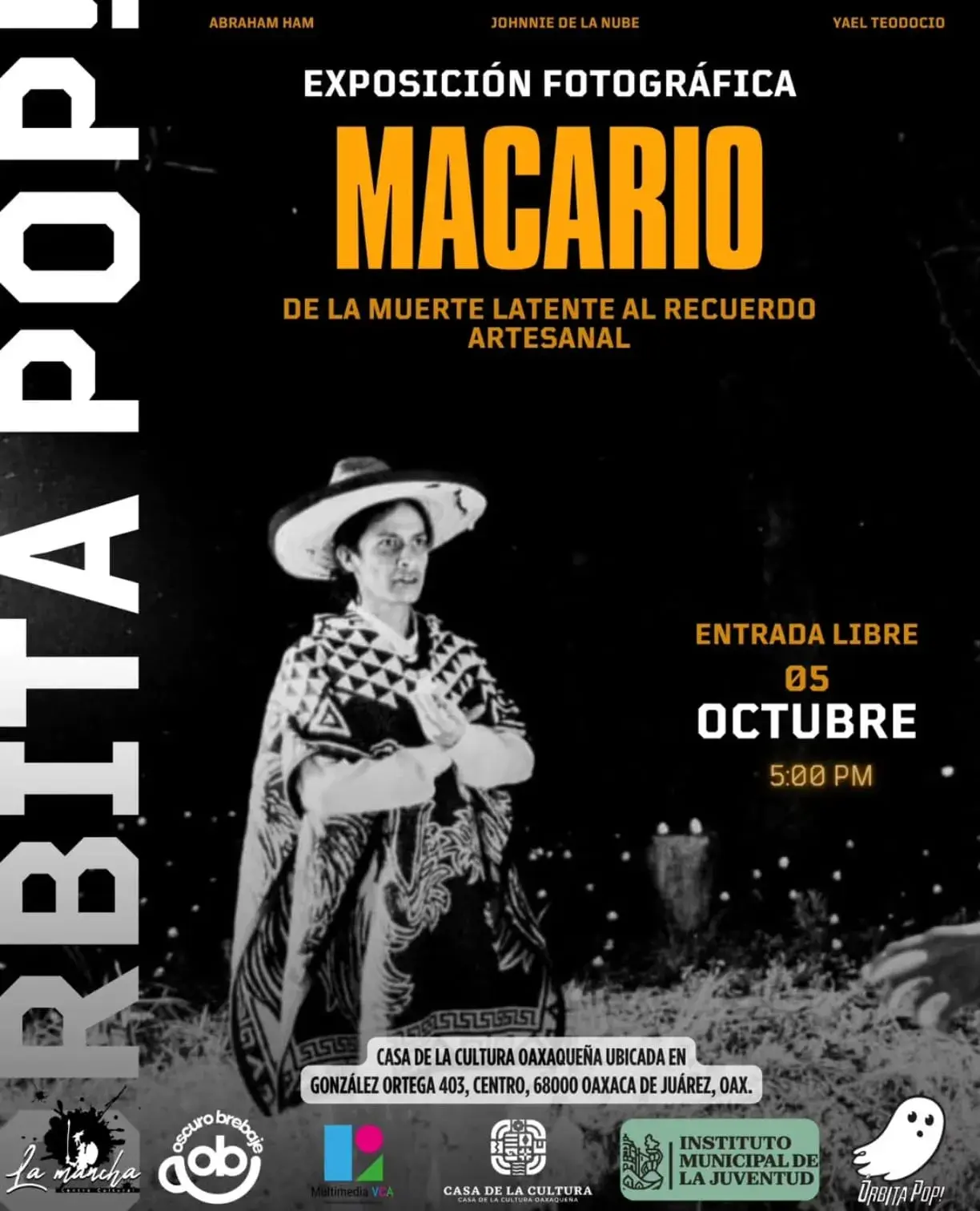Flyer del evento: Exposición Fotográfica Macario