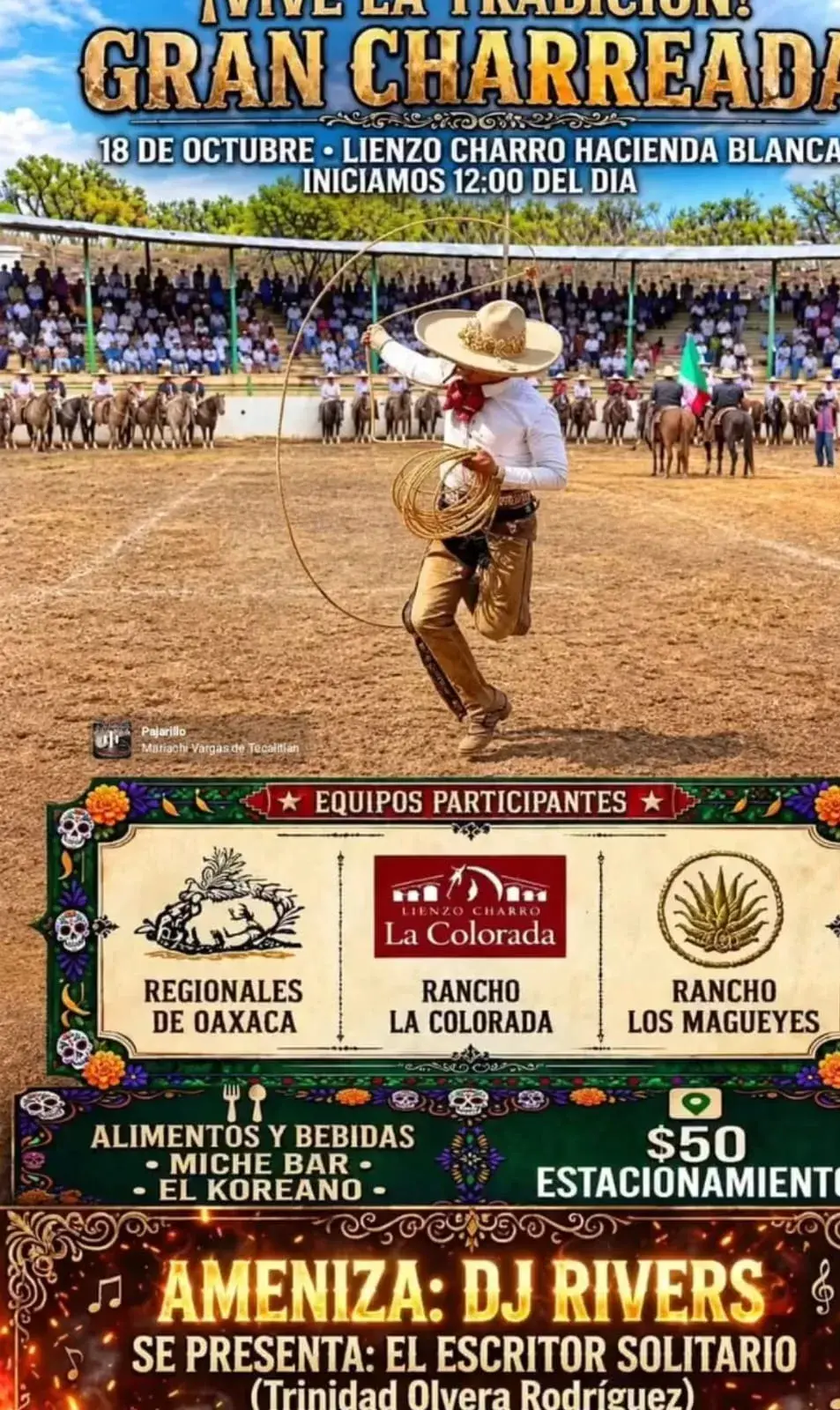 Flyer del evento: Great Charreada