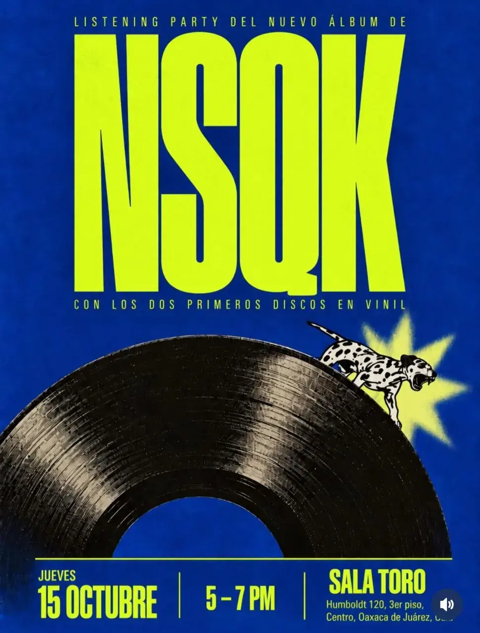 Listening Party del Nuevo Álbum de NSQK