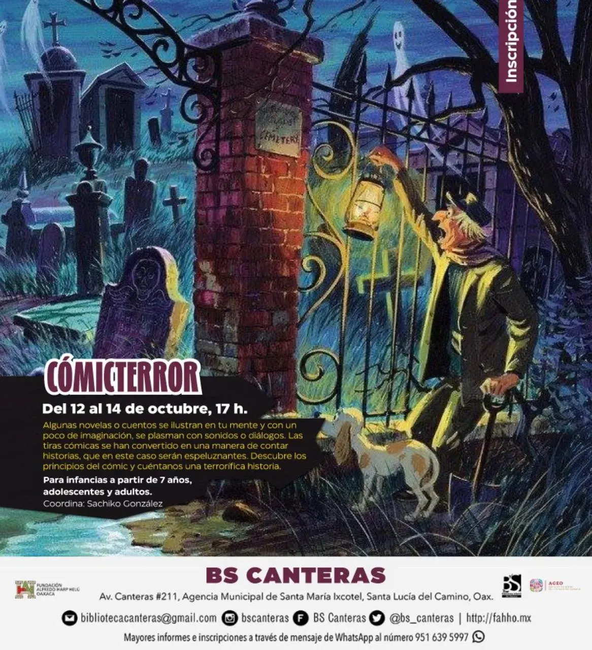Flyer del evento: CÓMICTERROR