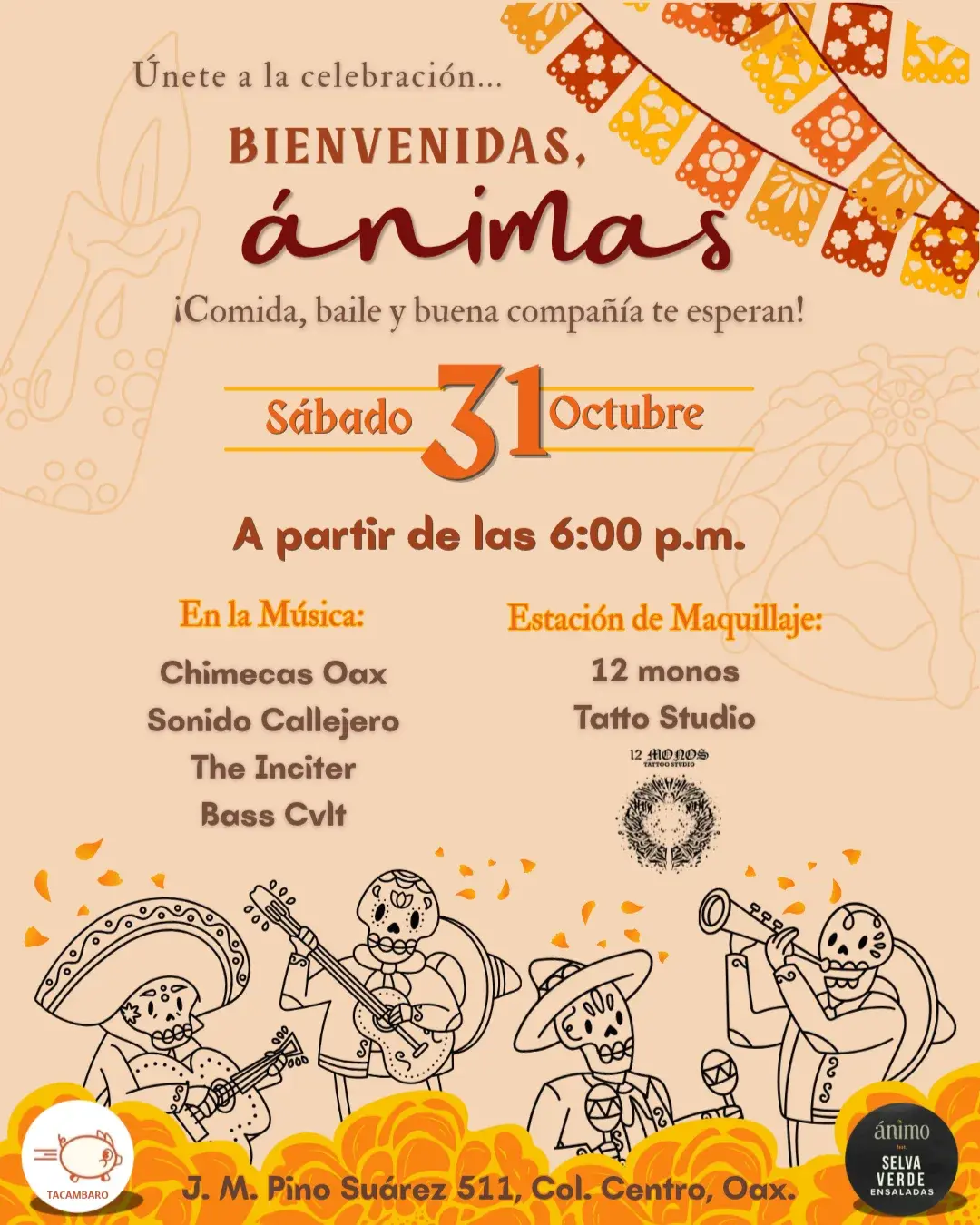 ¡Bienvenidas, ánimas!