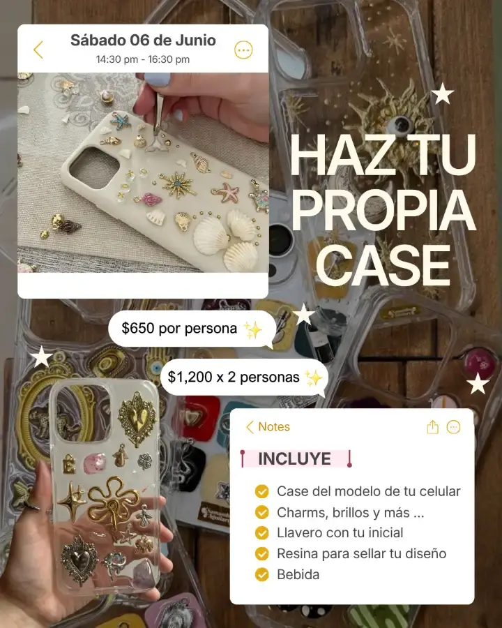 Flyer del evento: Personalize Your Phone Case