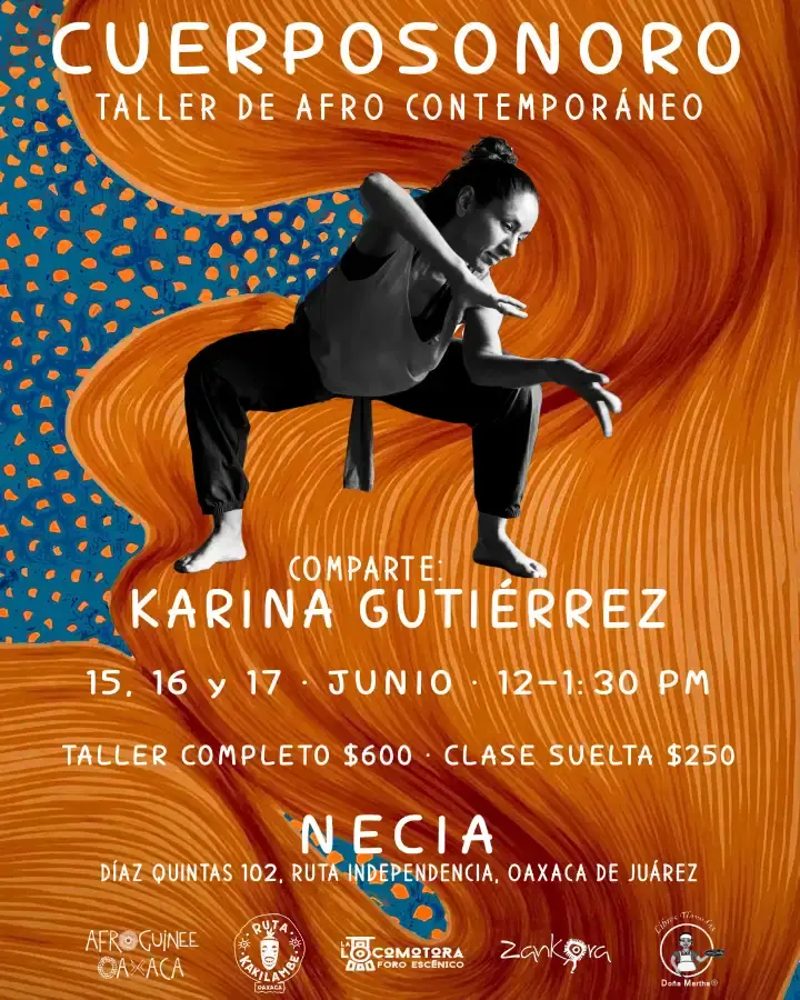 Flyer del evento: BodySound Contemporary Afro Workshop