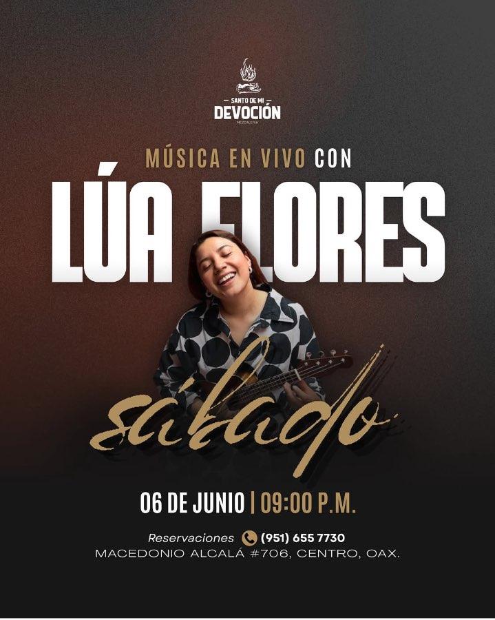 Flyer del evento: Live music with Lúa Flores