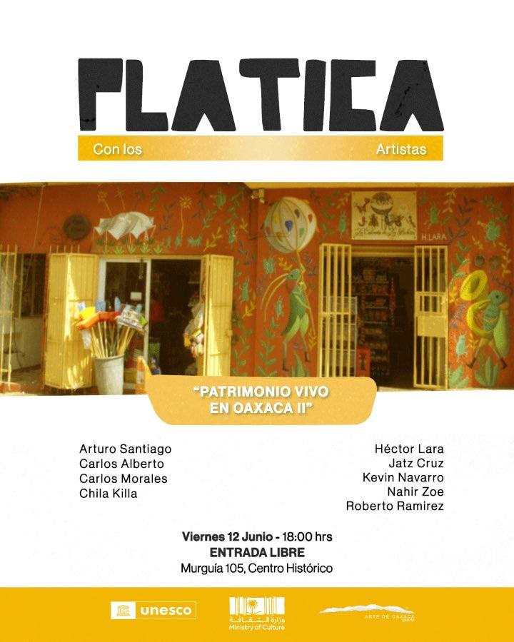 Flyer del evento: JOVEN OAXACA: FESTIVAL DE ARTE (CONFERENCIA)