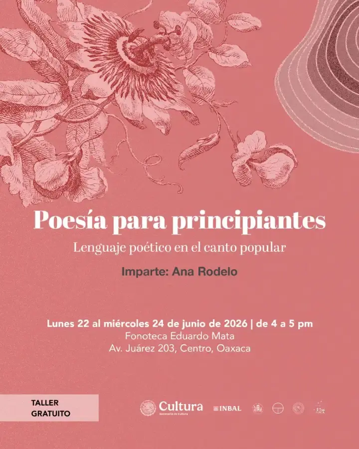 Flyer del evento: Poesía para principiantes