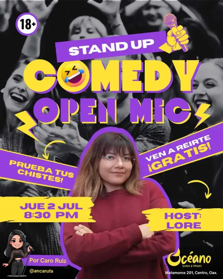 Flyer del evento: FREE LAUGHTER NIGHT!