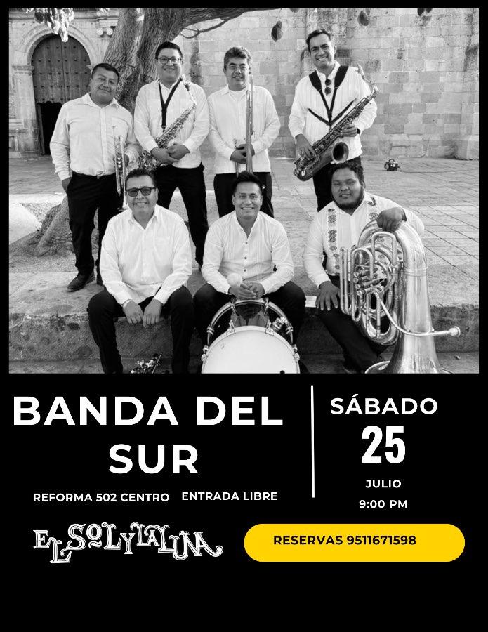 Flyer del evento: BANDA DEL SUR