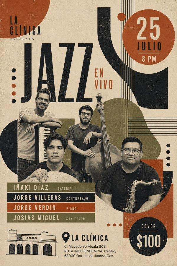 Flyer del evento: JAZZ EN VIVO