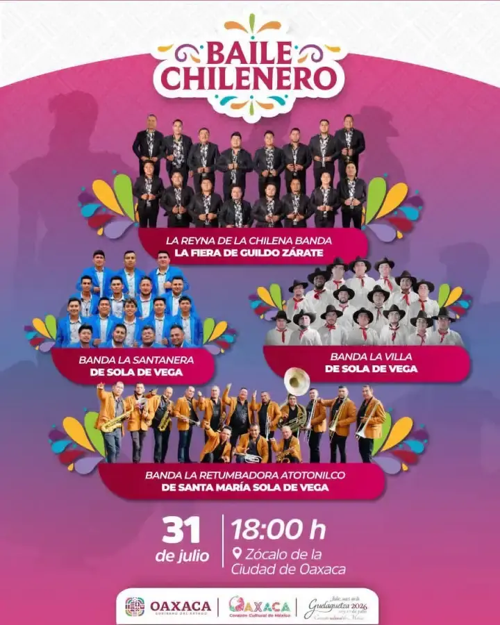 Flyer del evento: BAILE CHILENERO