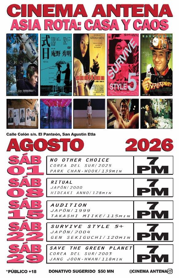 Flyer del evento: Asia Rota: Casa y Caos