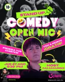 STAND UP COMEDY OPEN MIC