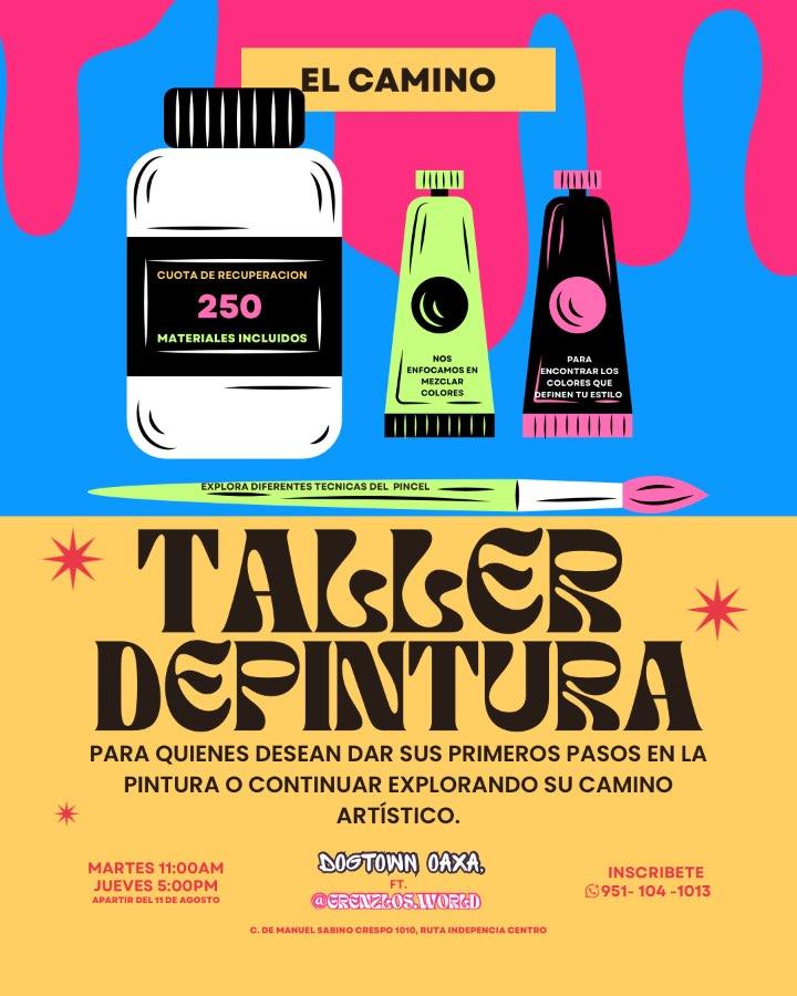 Flyer del evento: TALLER DE PINTURA: EL CAMINO