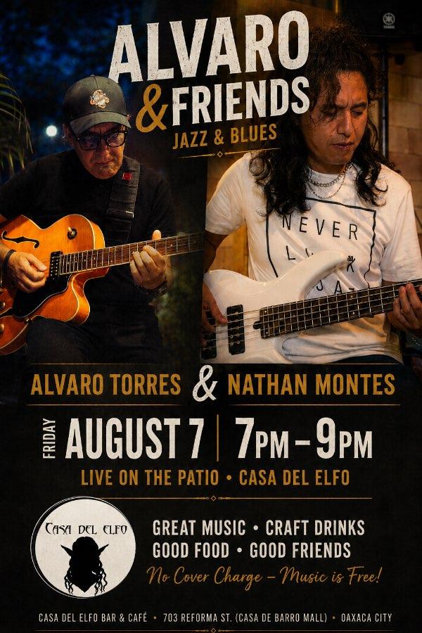 Flyer del evento: Alvaro & Friends Jazz & Blues