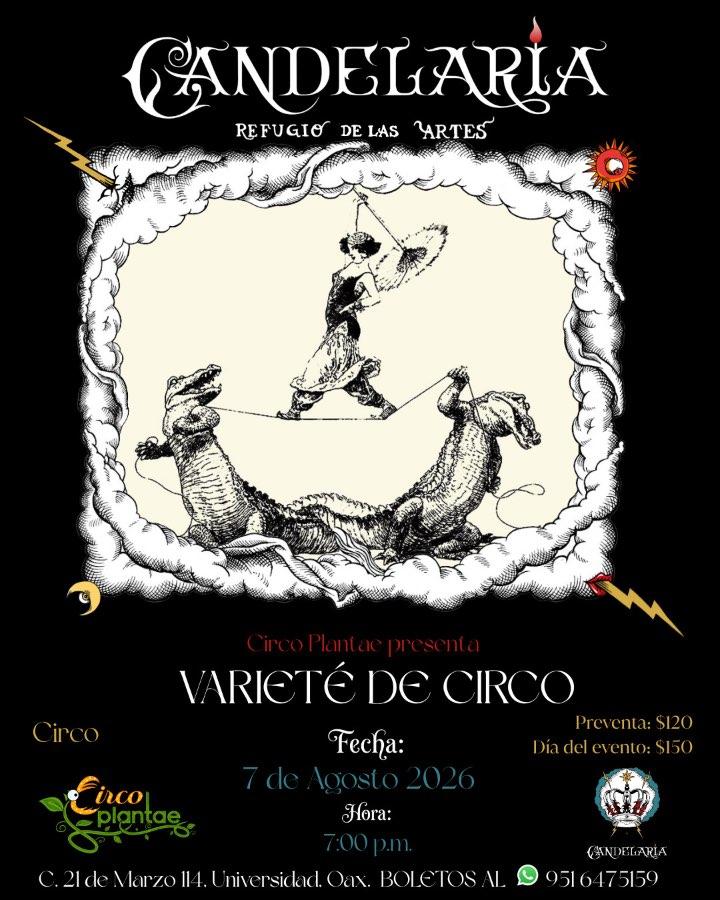 Flyer del evento: VARIETÉ DE CIRCO