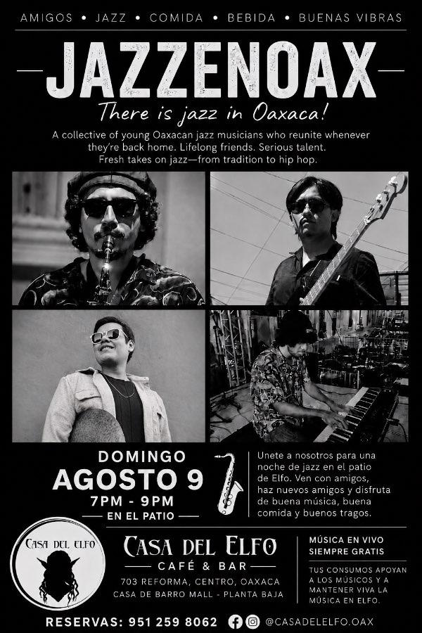 Flyer del evento: JAZZENOAX