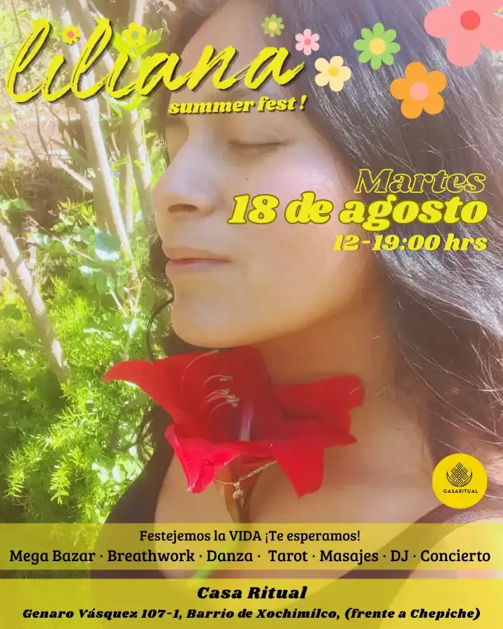 Flyer del evento: Liliana summer fest !