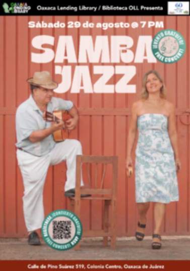 Flyer del evento: Samba Jazz