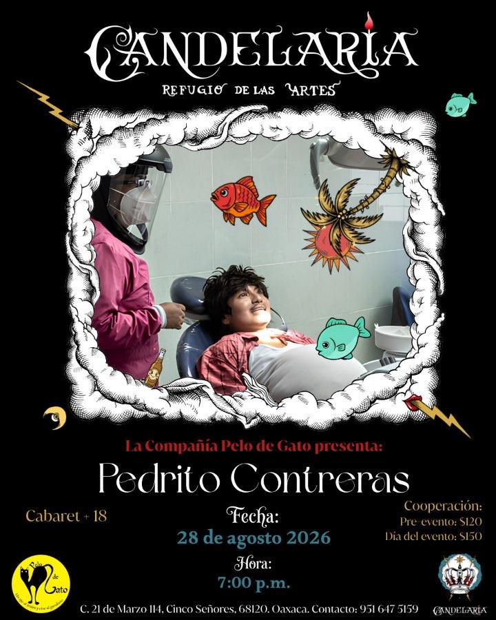 Flyer del evento: Pedrito Contreras