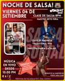 Música en vivo! salsa, Bachata, cumbia