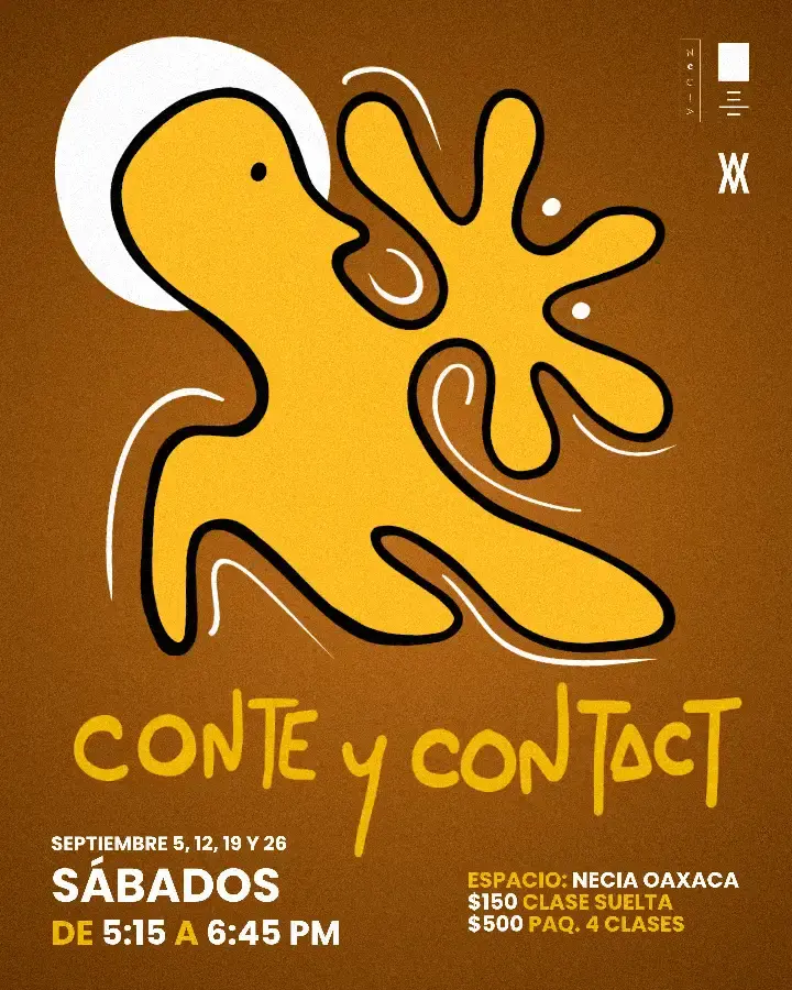 Flyer del evento: CONTE y CONTACT