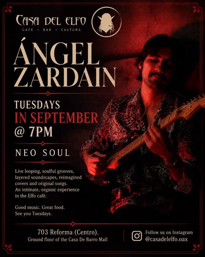 Flyer del evento: ÁNGEL ZARDAIN