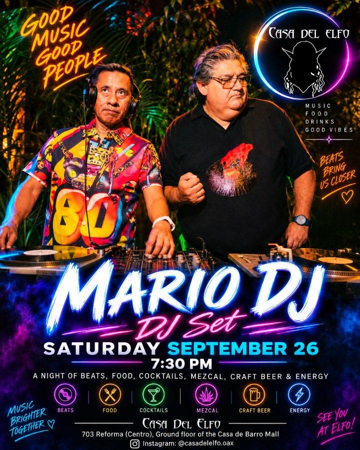 Flyer del evento: Mario DJ DJ Set
