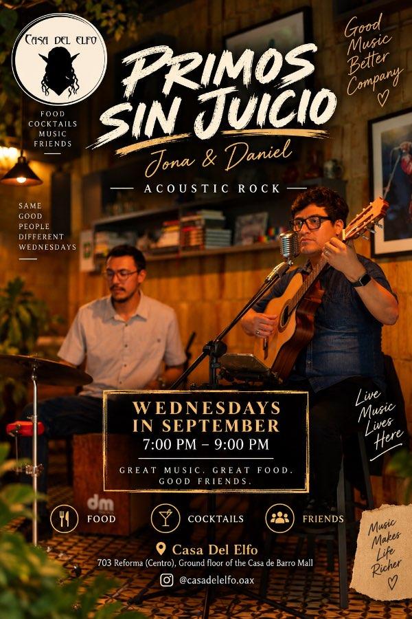Flyer del evento: Primos Sin Juicio