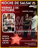 Música en vivo! y clases de Bachata