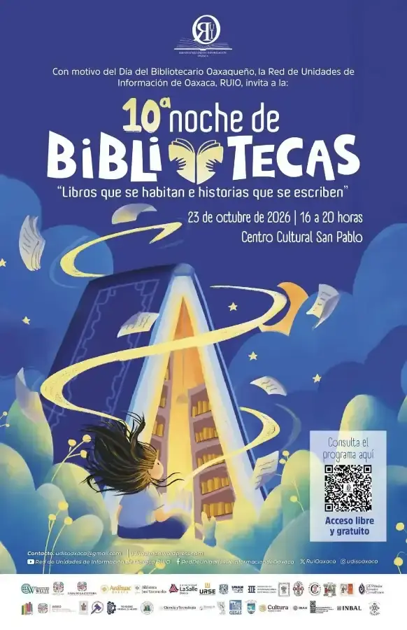 Flyer del evento: 10th Night of Libraries