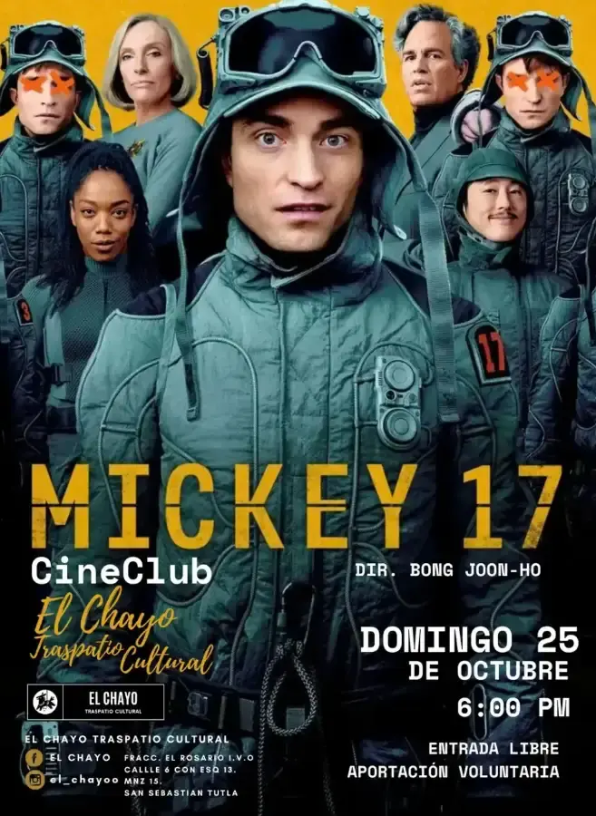 Flyer del evento: “Mickey 17”