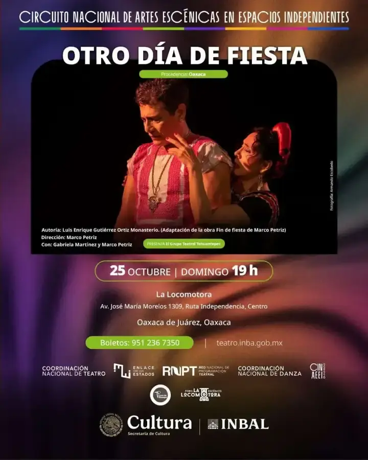 Flyer del evento: “Otro Día de Fiesta”