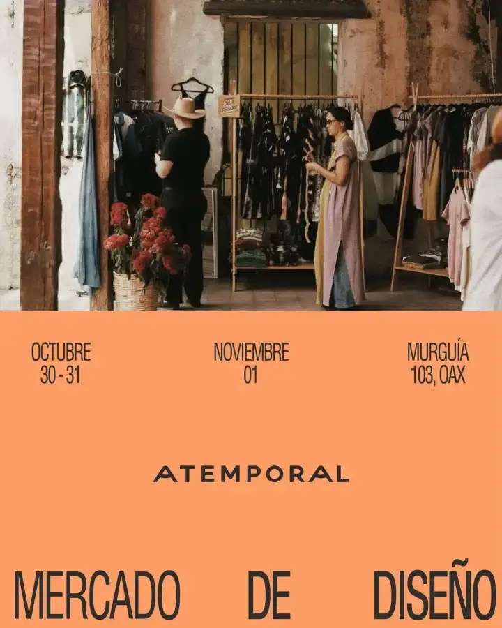Flyer del evento: Atemporal Design Market