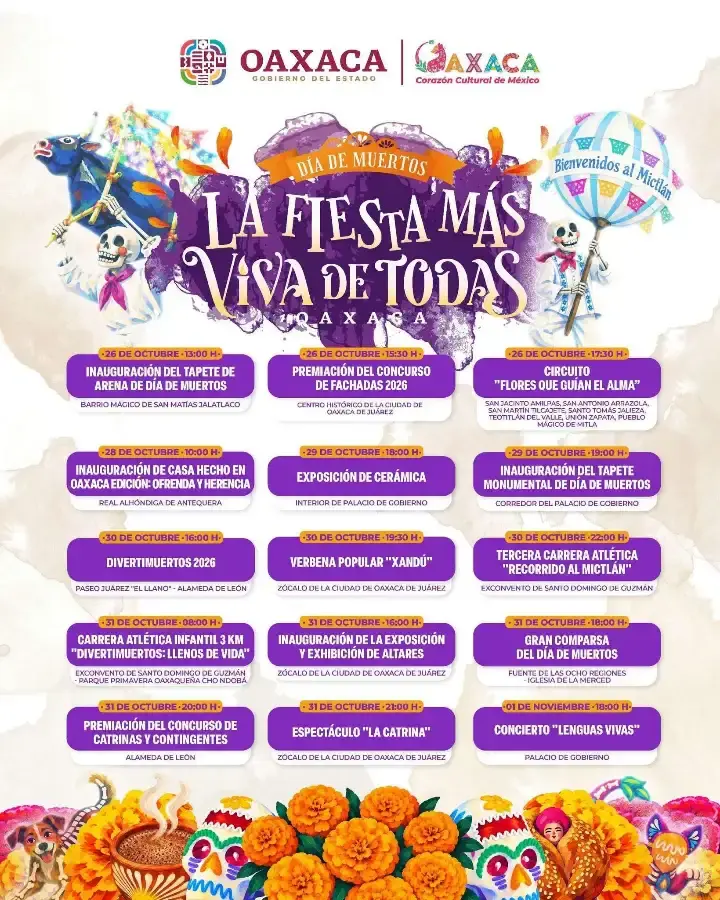 Flyer del evento: Day of the Dead 2026