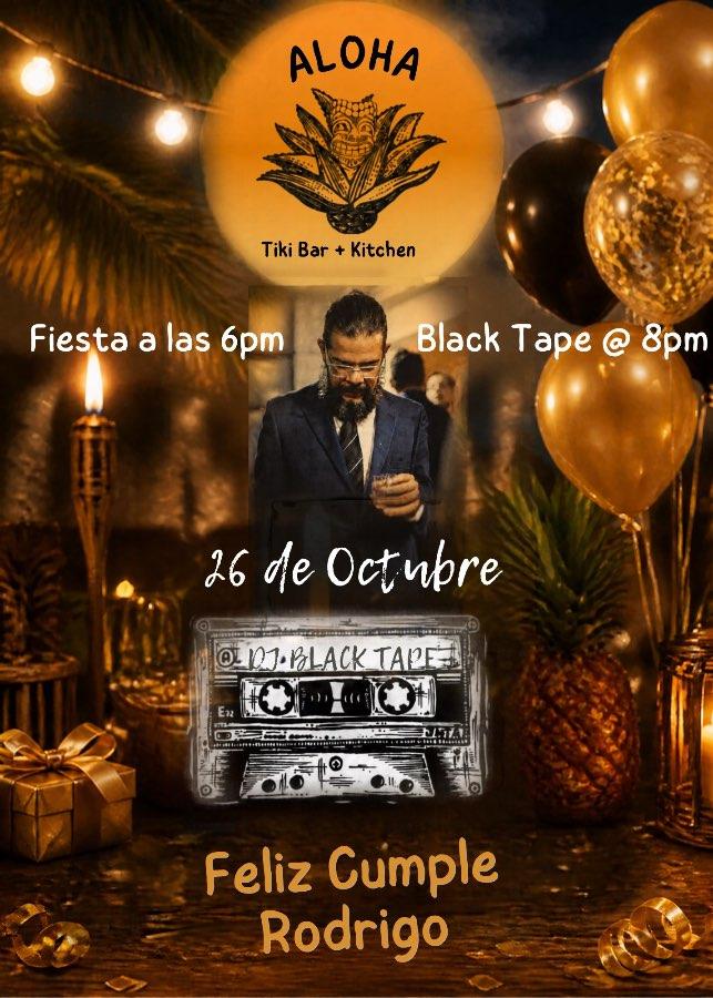 Flyer del evento: Feliz Cumple Rodrigo