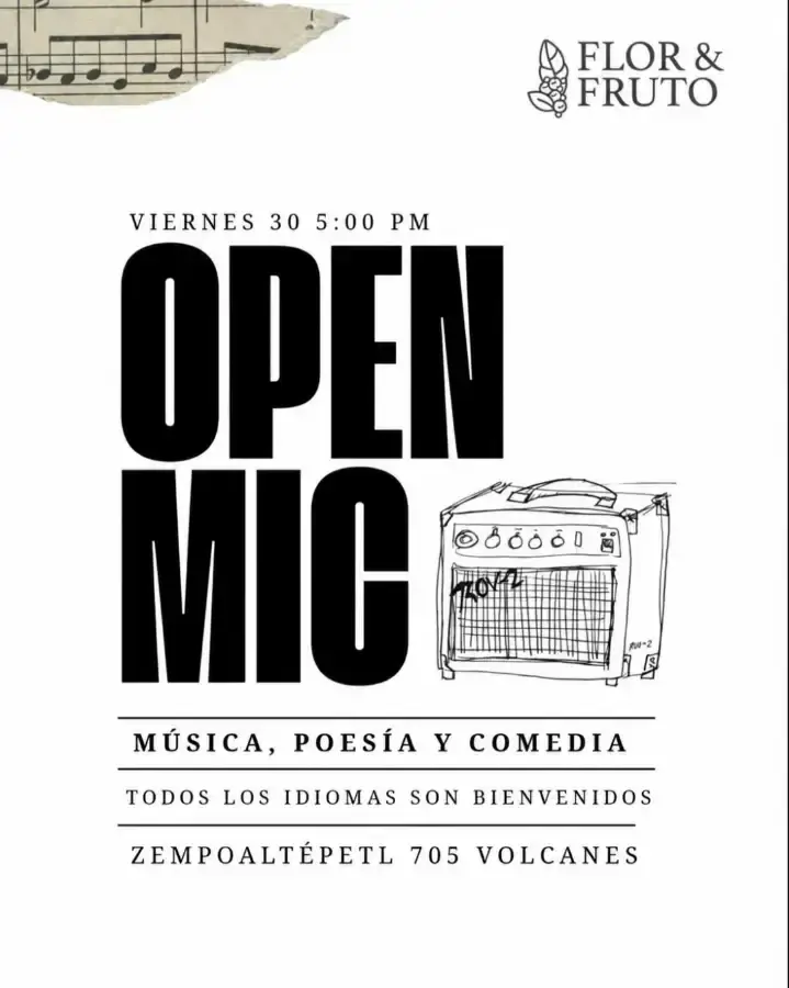 Flyer del evento: Micrófono Abierto