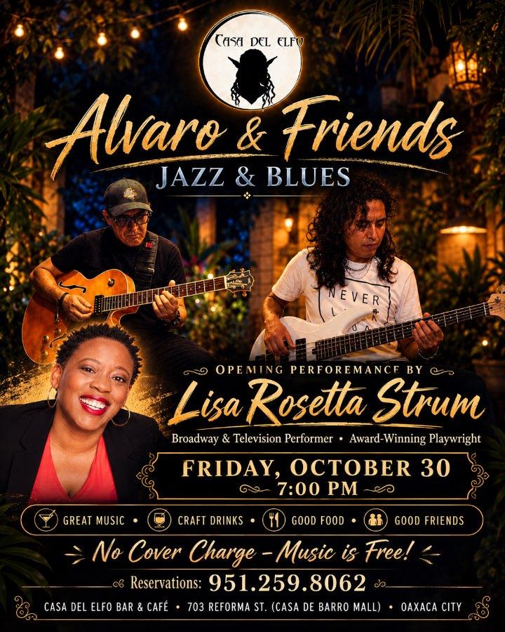 Flyer del evento: Alvaro & Friends Jazz & Blues