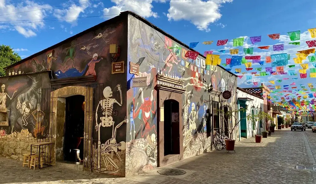 Barrio de Jalatlaco, Oaxaca. Foto: Qué Onda Oaxaca Barrio de Jalatlaco, Oaxaca. Foto: Qué Onda Oaxaca