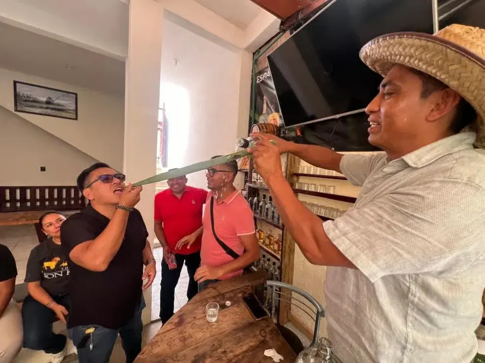 Experiencia de mezcal clandestino en speakeasy de Oaxaca. Foto: GetYourGuide Experiencia de mezcal clandestino en speakeasy de Oaxaca. Foto: GetYourGuide