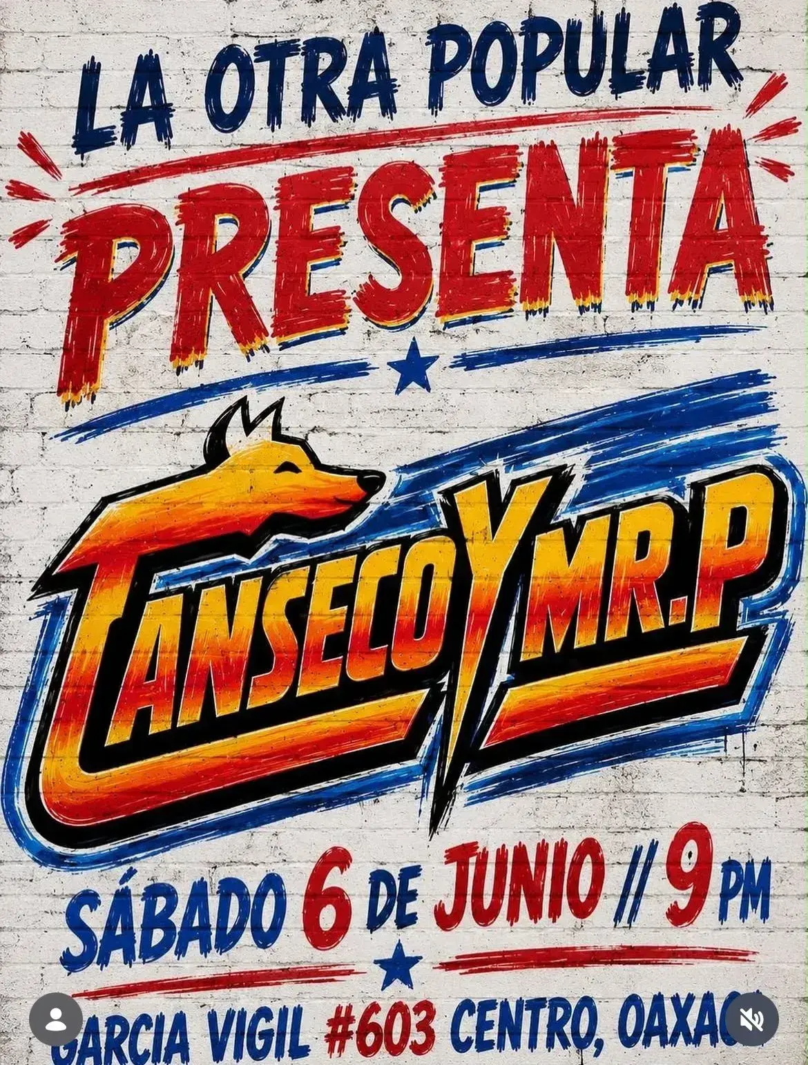 Flyer del evento: La Otra Popular presents: Tanseco y Mr. P