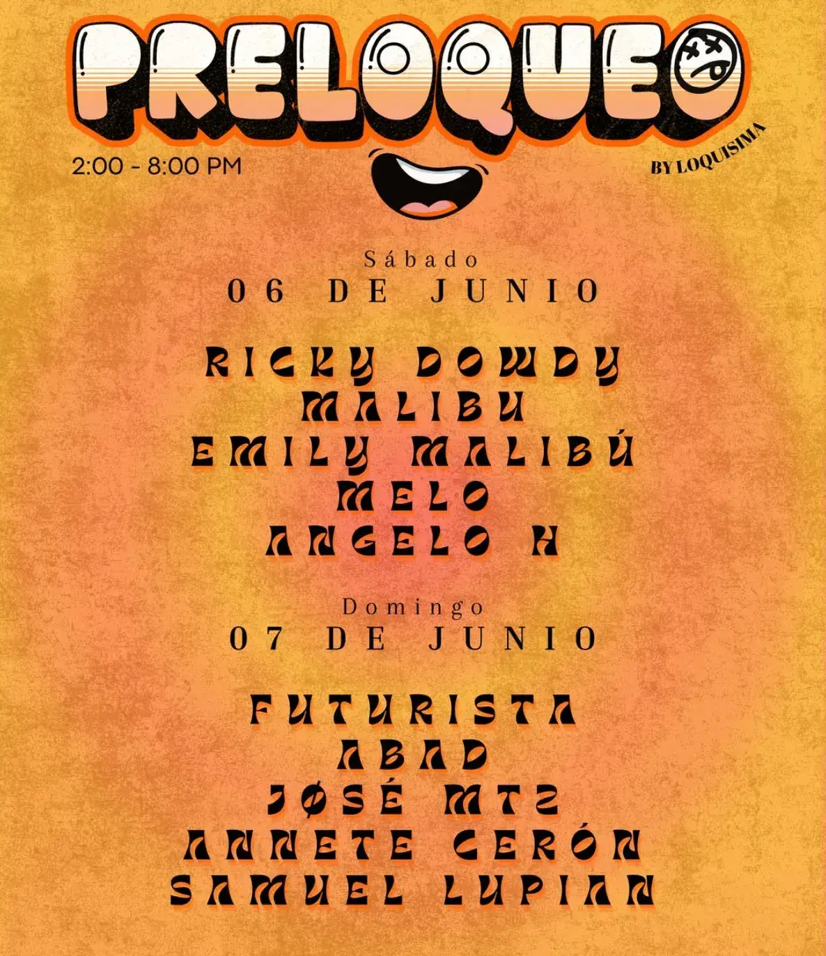 Flyer del evento: Warm-Up Session