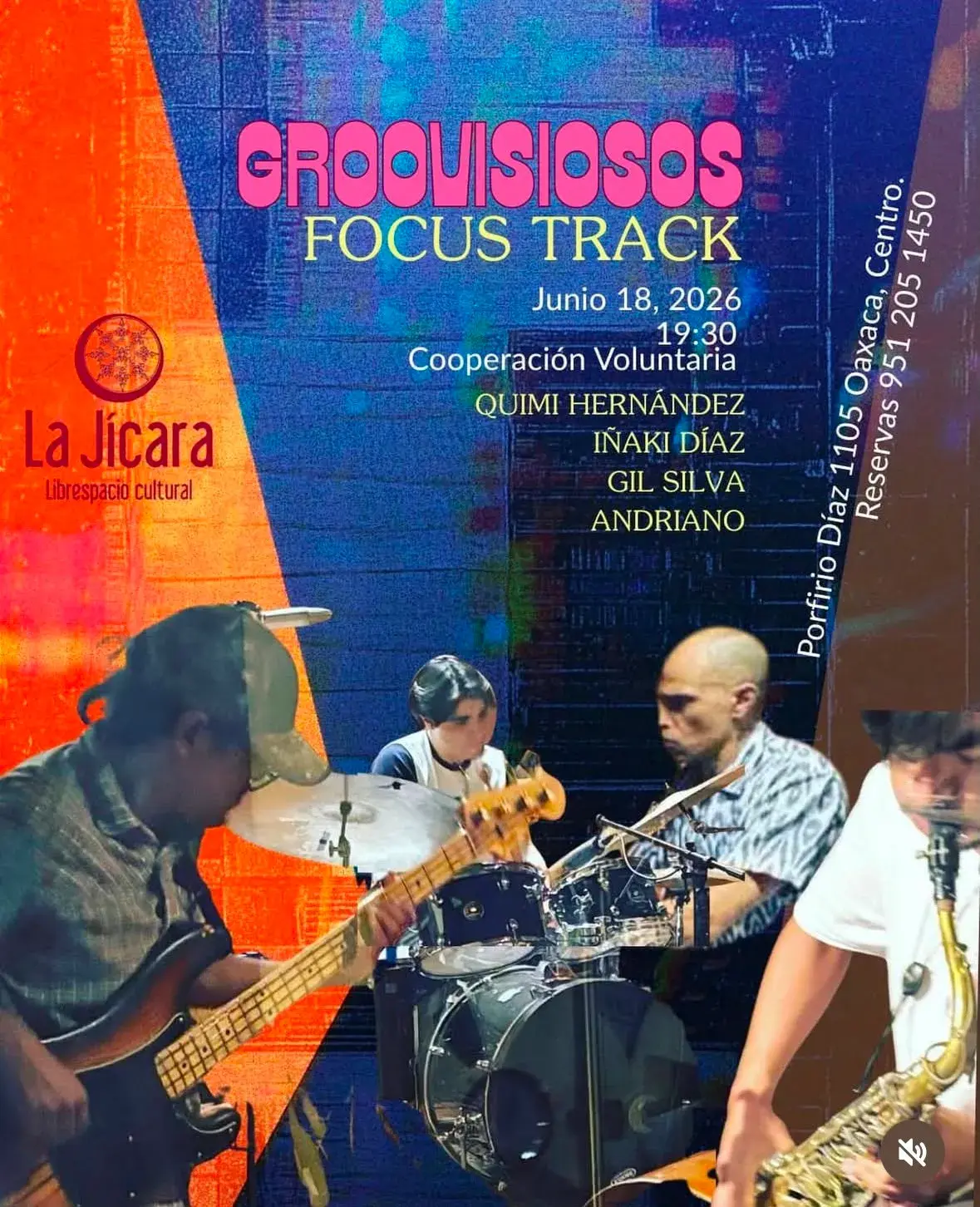 Flyer del evento: GROOVISIOSOS FOCUS TRACK