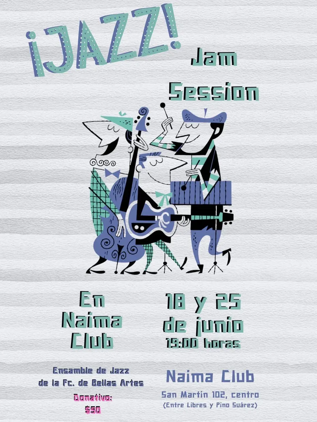 Flyer del evento: ¡JAZZ! Jam Session
