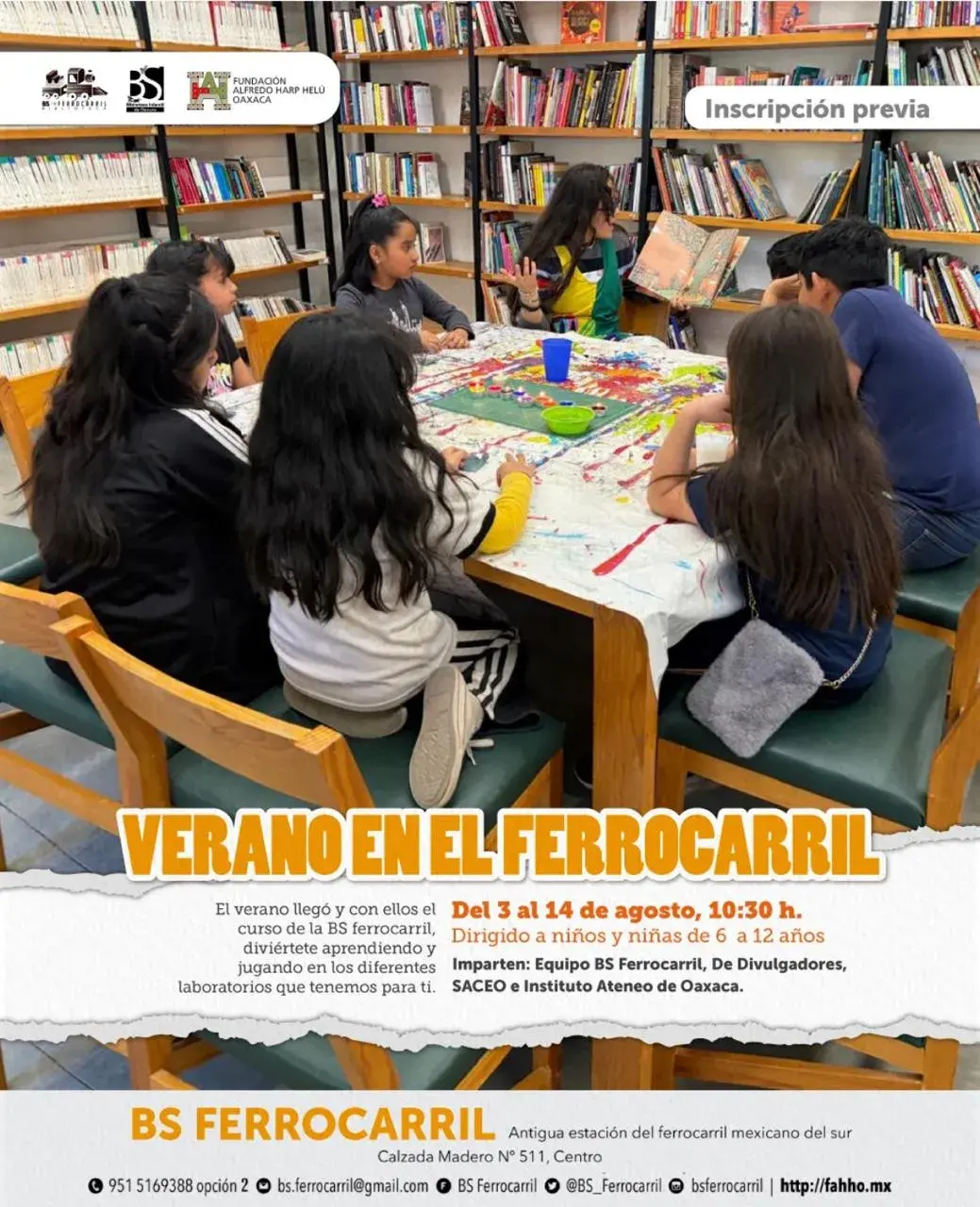 Flyer del evento: Verano en el Ferrocarril