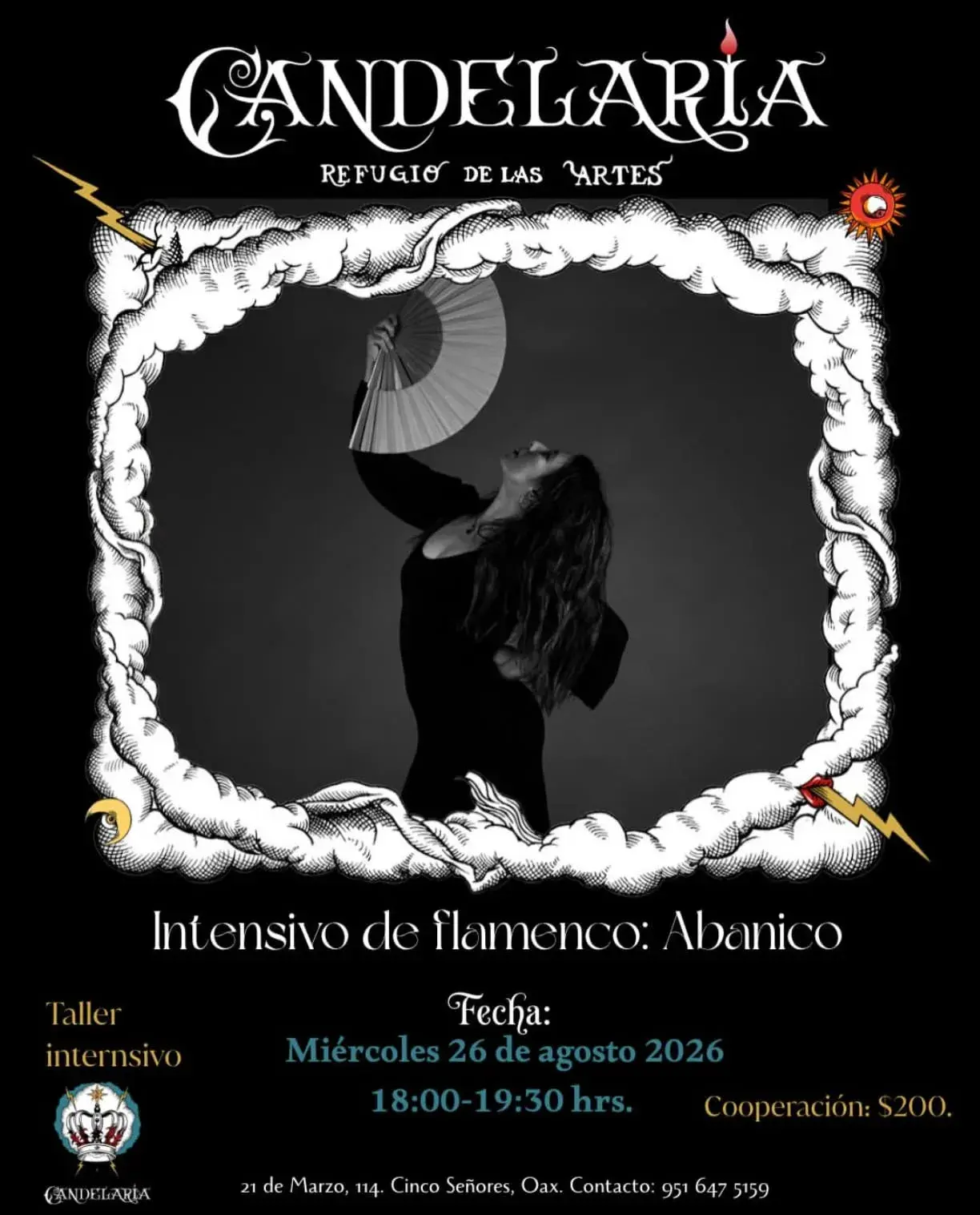 Flyer del evento: Intensivo de flamenco: Abanico