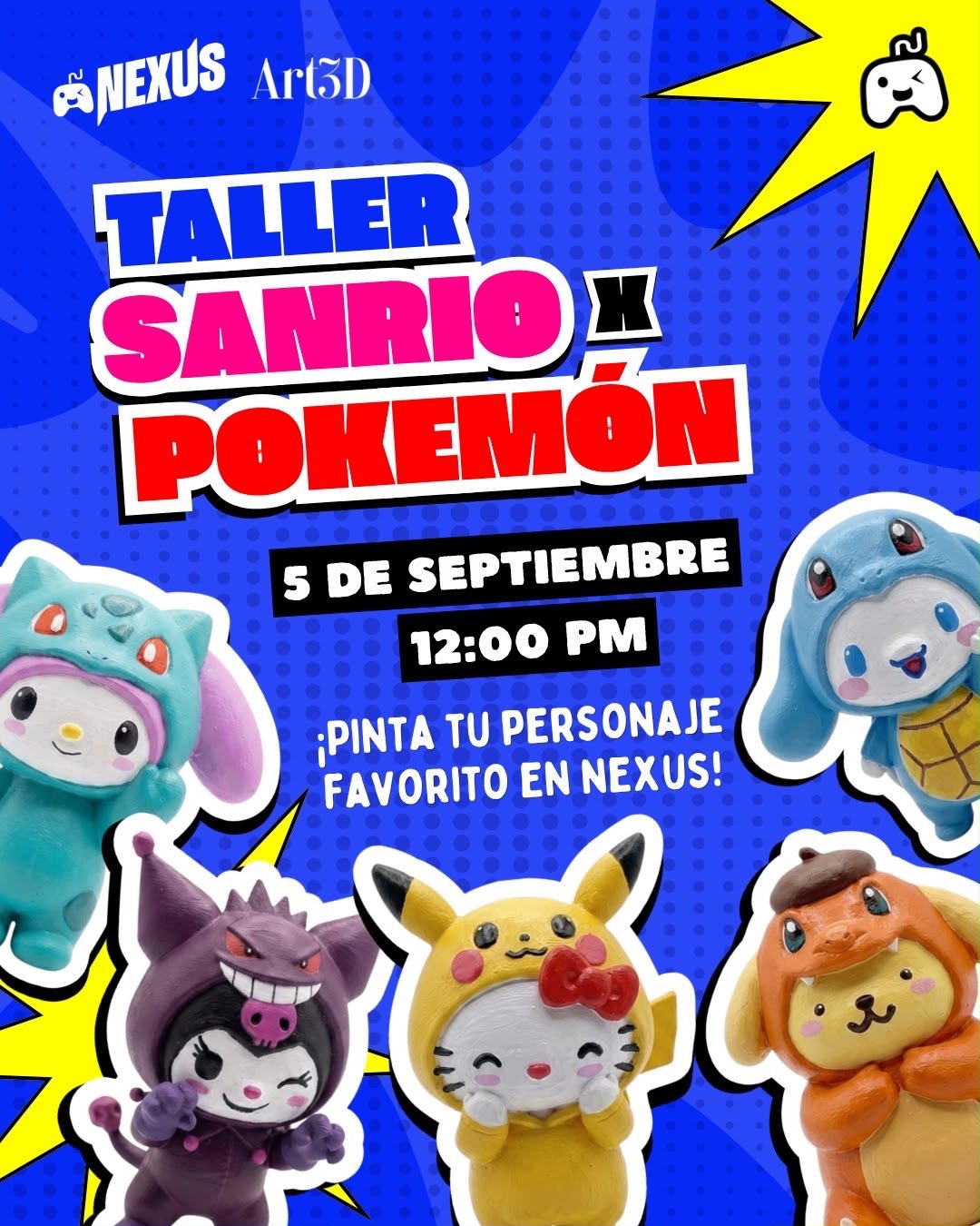 TALLER SANRIO X POKÉMON