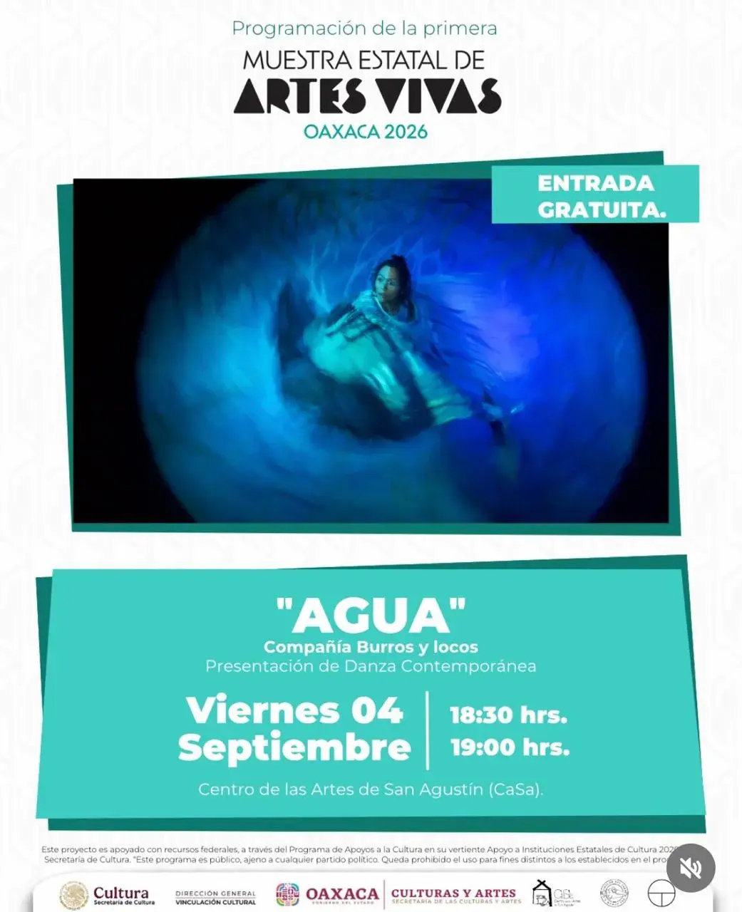 Flyer del evento: AGUA