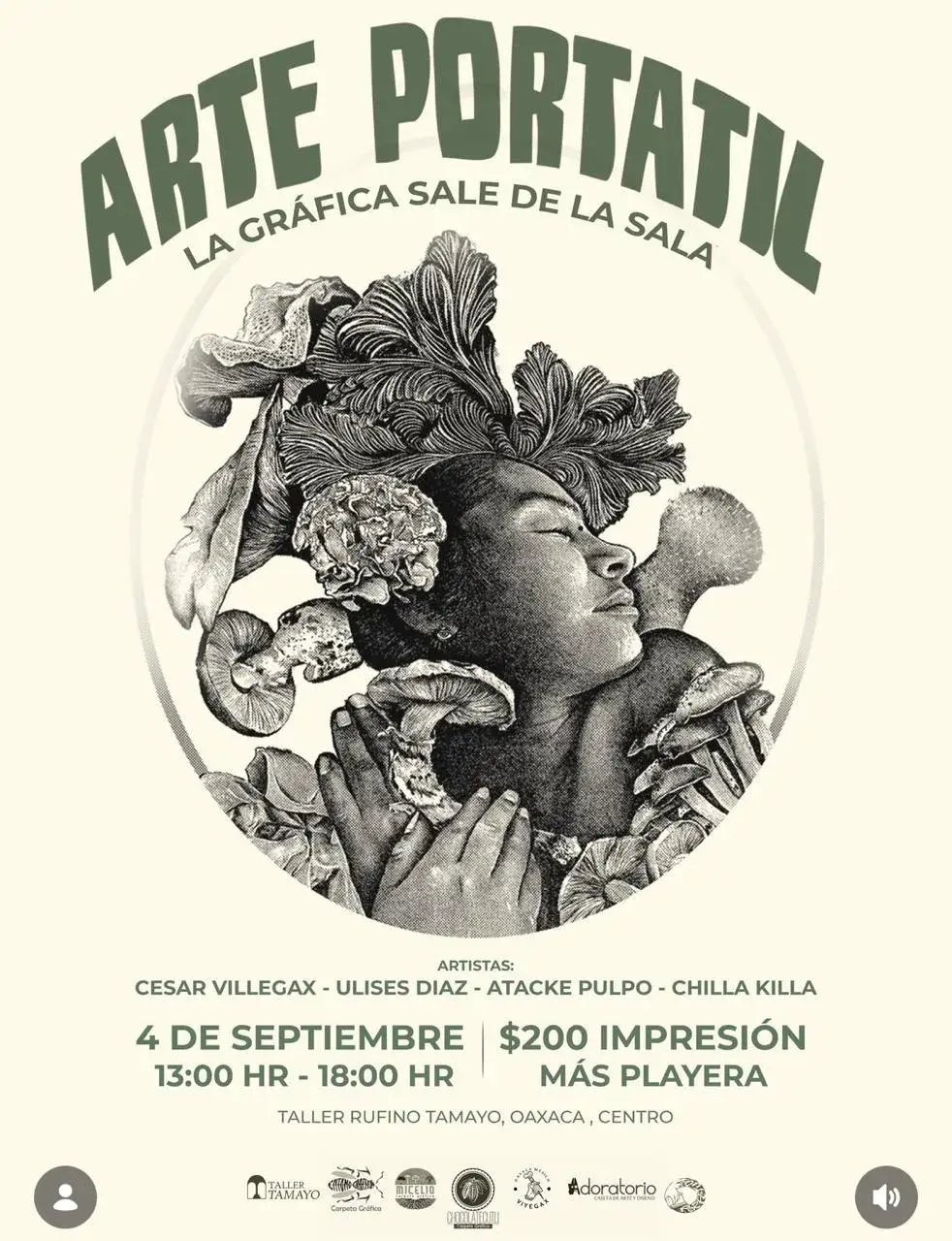 Flyer del evento: Arte Portátil