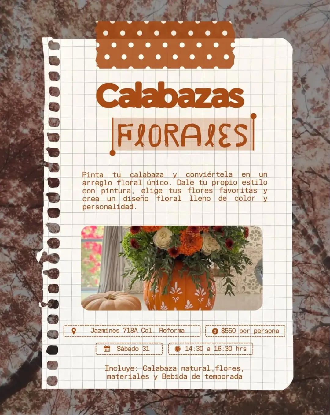 Floral Pumpkins
